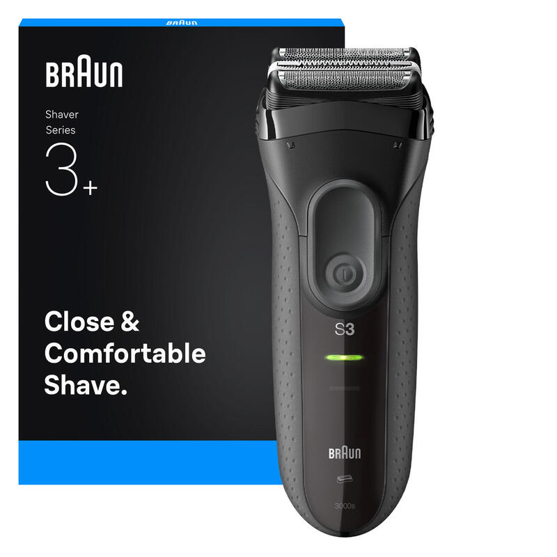 Braun Series 3+ 3000 (Negro/Gris) 8700216735896
