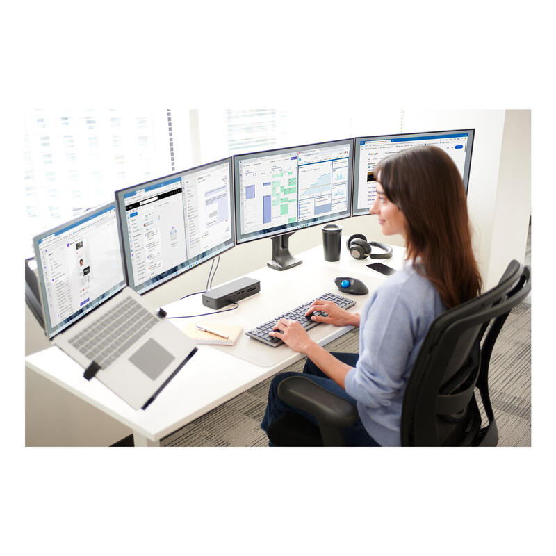 Brazo Para Monitor Kensington 2tft, Negro De Un Solo Toque