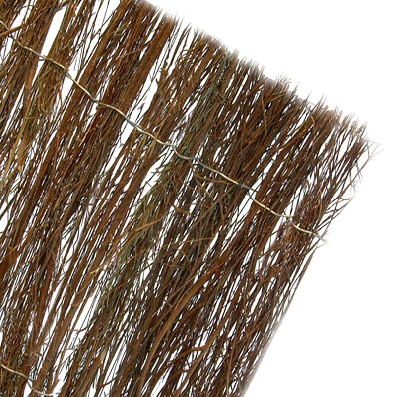 Brezo Natural Color Marron Oscuro 1,5x5m. 85% Ocultación