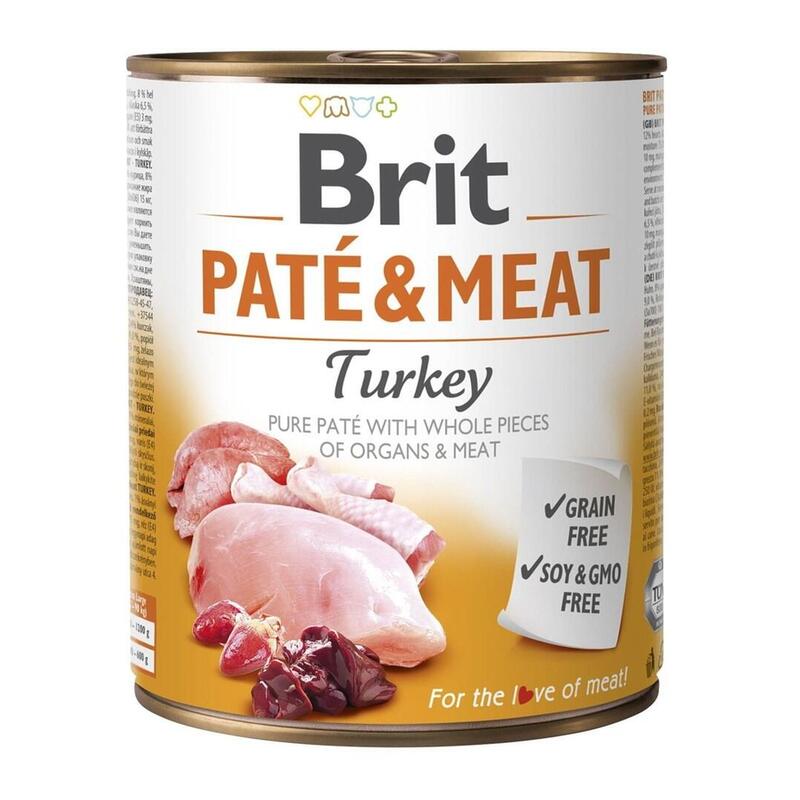 Brit Paté & Meat Con Pavo - 800g