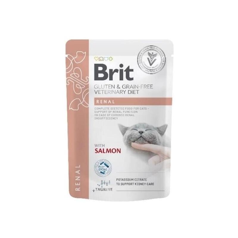 Brit Vd Renal Cat Pouch - Alimento Húmedo Para Gatos - 85g