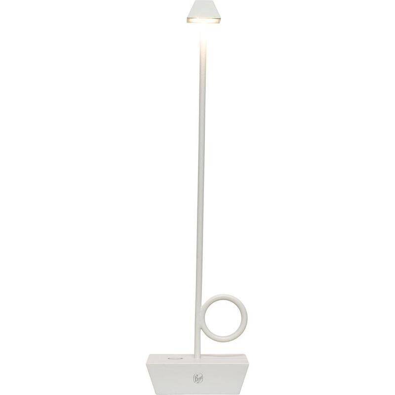 Broggi Lampara Bugia Blanco Recargable