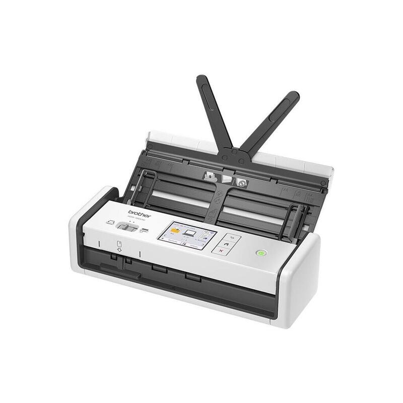 Brother Ads-1800w Compact, Portable Document Scanner, Duplex, Wi-Fi, Lcd