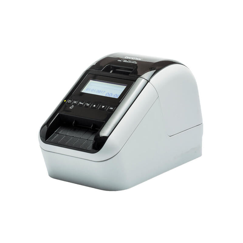 Brother Impresora Tickets Termica Ql-820nwb Bicolor Monocromatico Rollo 6,2 Cm Ethernet Wi-Fi Usb Bt