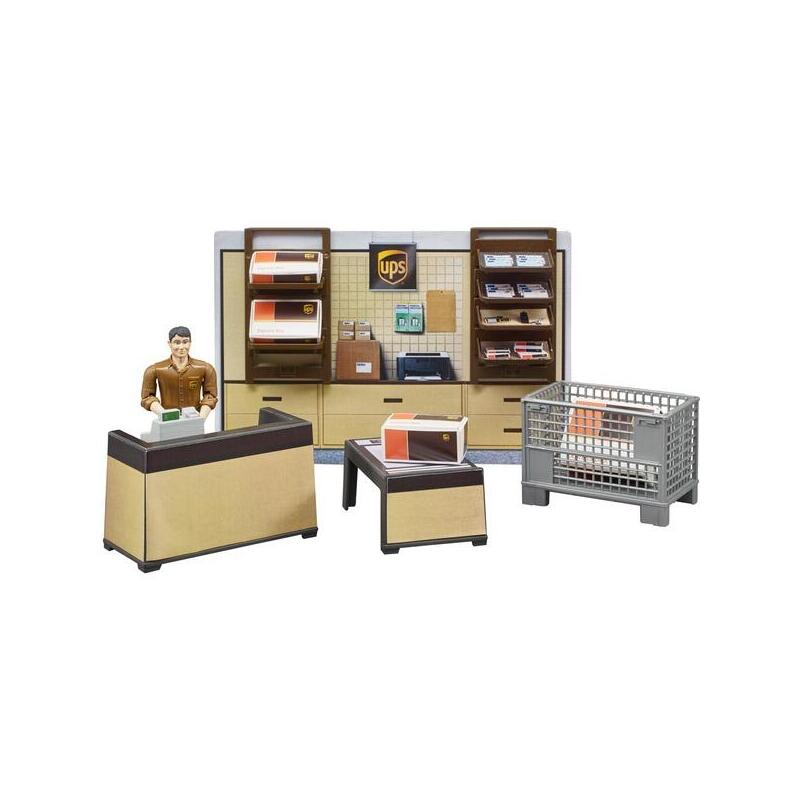 Bruder Bworld Oficina De Paquetería Ups 62250