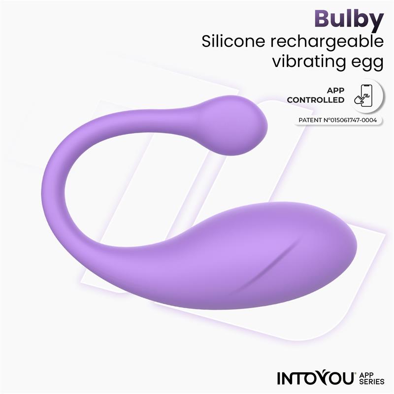 Bulby Huevo Vibrador Con App Lavanda