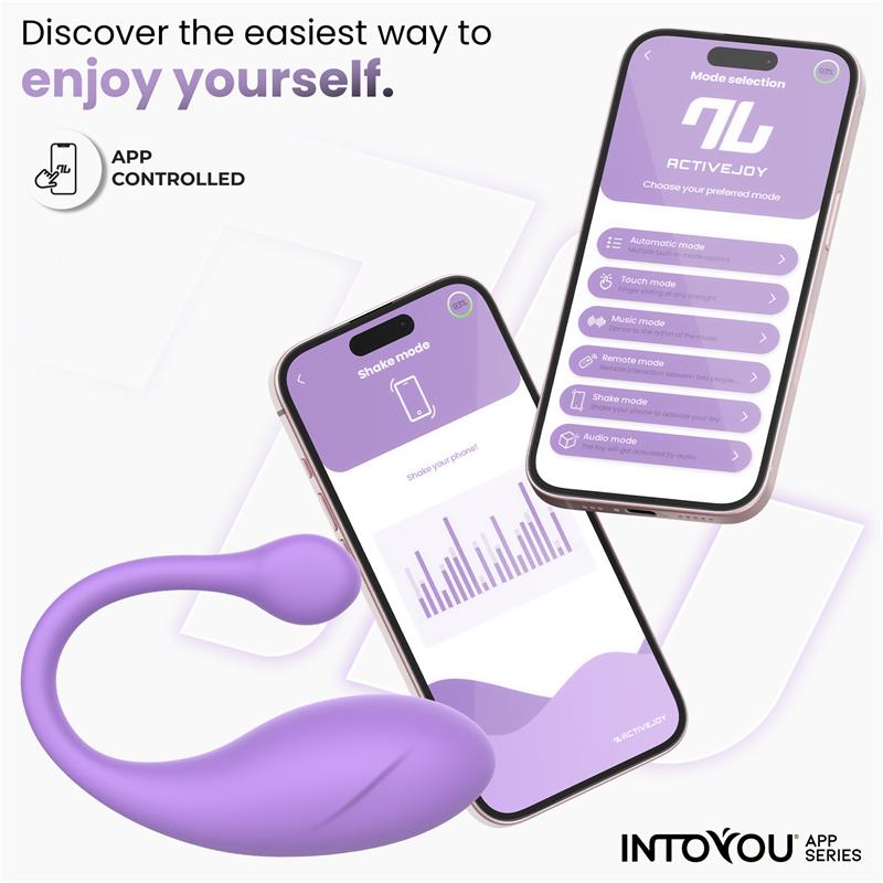 Bulby Huevo Vibrador Con App Lavanda