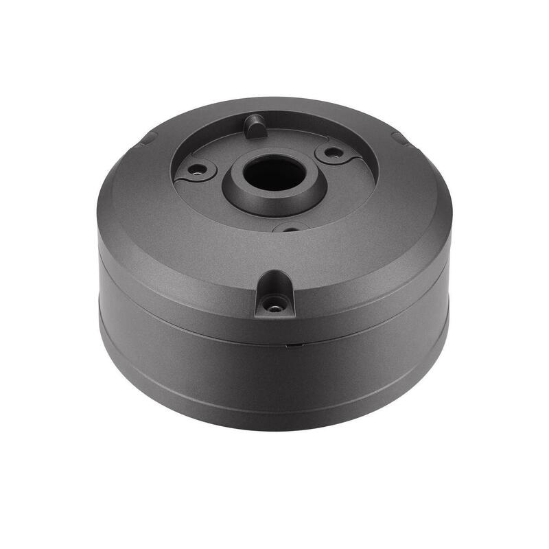 Bullet Back Box - Sbo-147b, Black, Hanwha, - Qno-6082r, Aluminium, 14.8 Cm, 73.3 Mm - Warranty: 36m