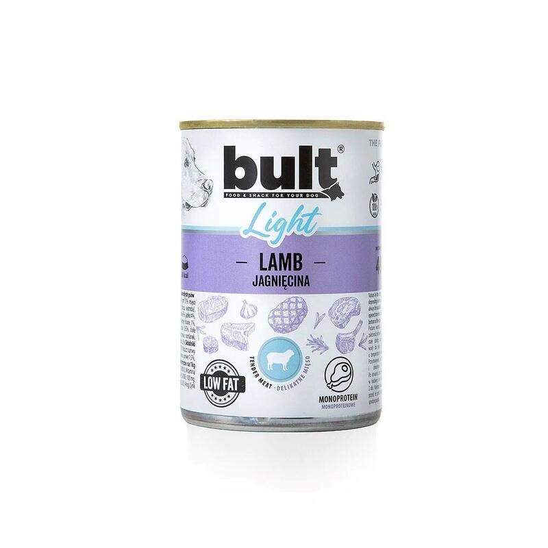 Bult Light Comida Húmeda Para Perro Monoprotein Cordero Caja 400g