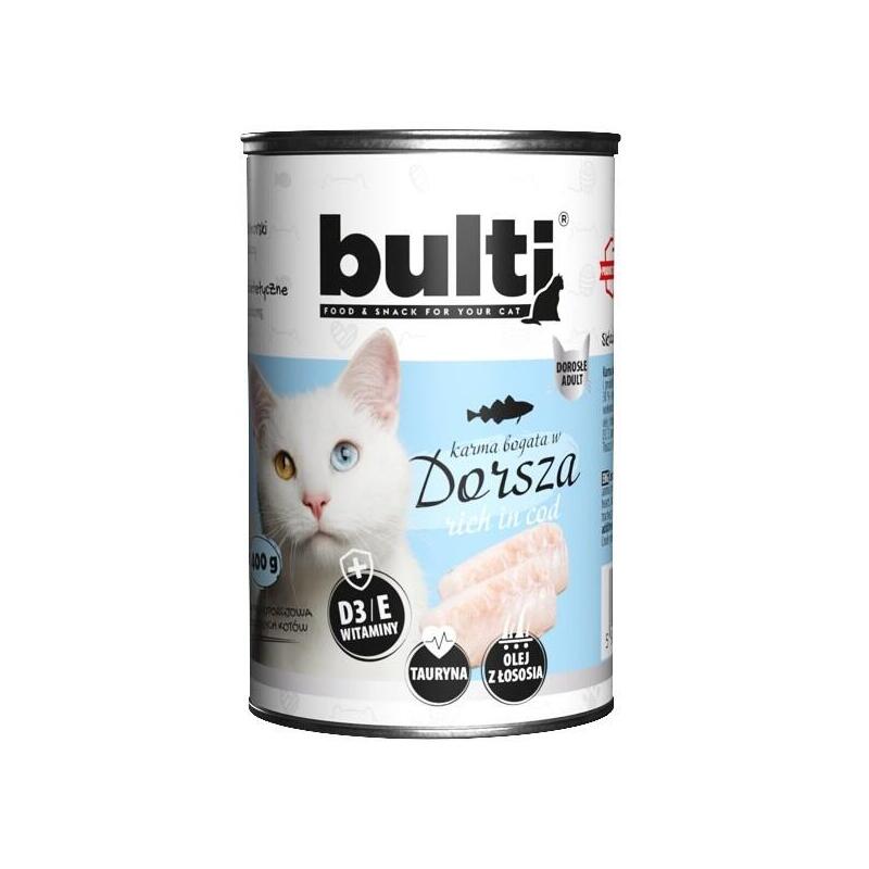 Bulti Rich In Cod - Comida Húmeda Para Gatos - 400g