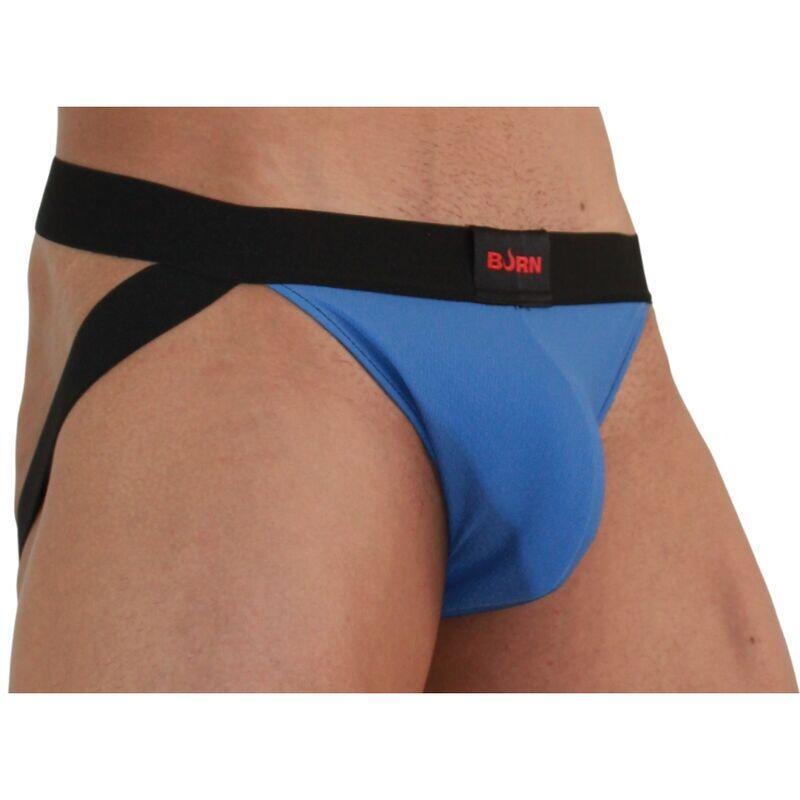 Burn - 008 Jock Azul / Negro S