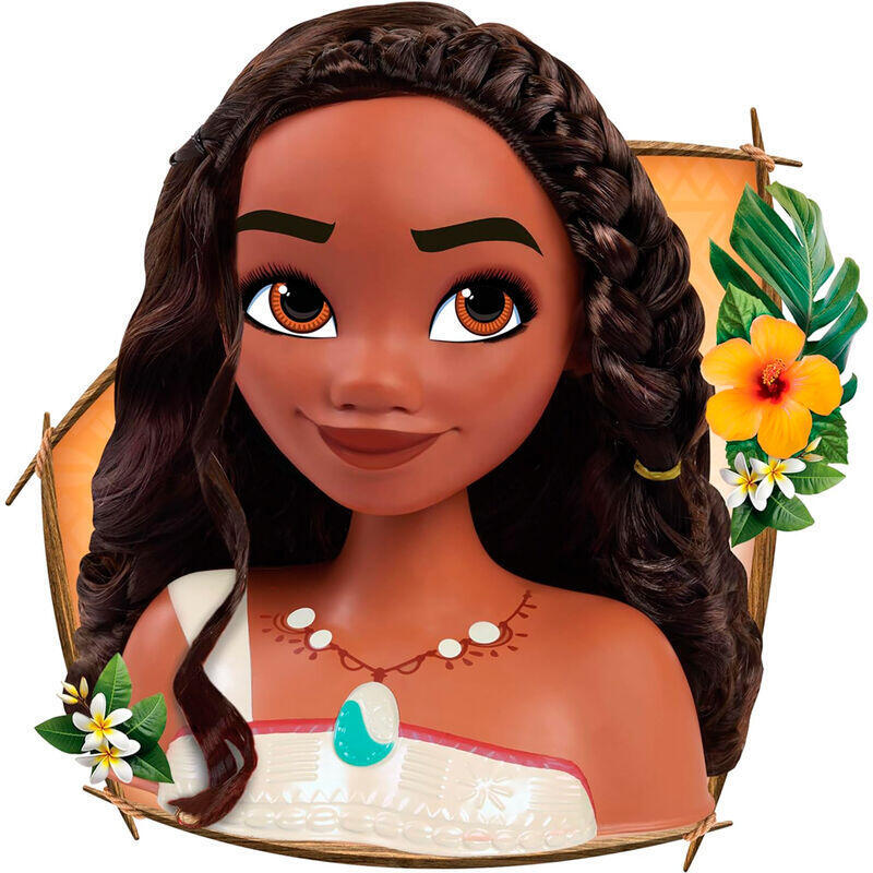 Busto De Peinados Vaiana 2 Disney