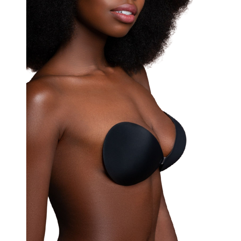 Bye-Bra - Sujetador Invisible Negro Copa A