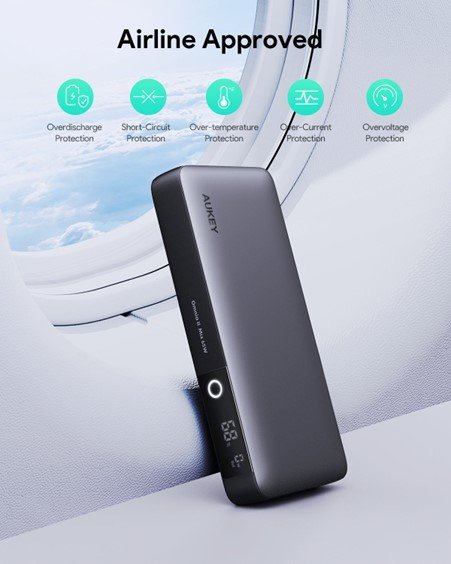 EAN 0689323786435 - AUKEY PB-Y43 batería externa Litio 20000 mAh Negro imagen 8