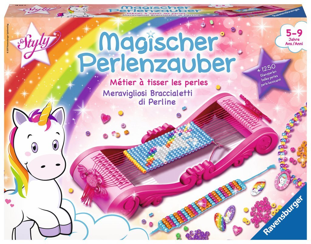 Artesanías Ravensburger Magic Bead Unicornio Mágico