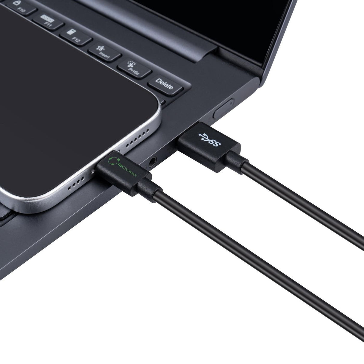 EAN 5715063596135 - Microconnect ECO-USB3.2CA05 cable USB USB 3.2 Gen 2 (3.1 Gen 2) 0,5 m USB A USB C Negro imagen 4