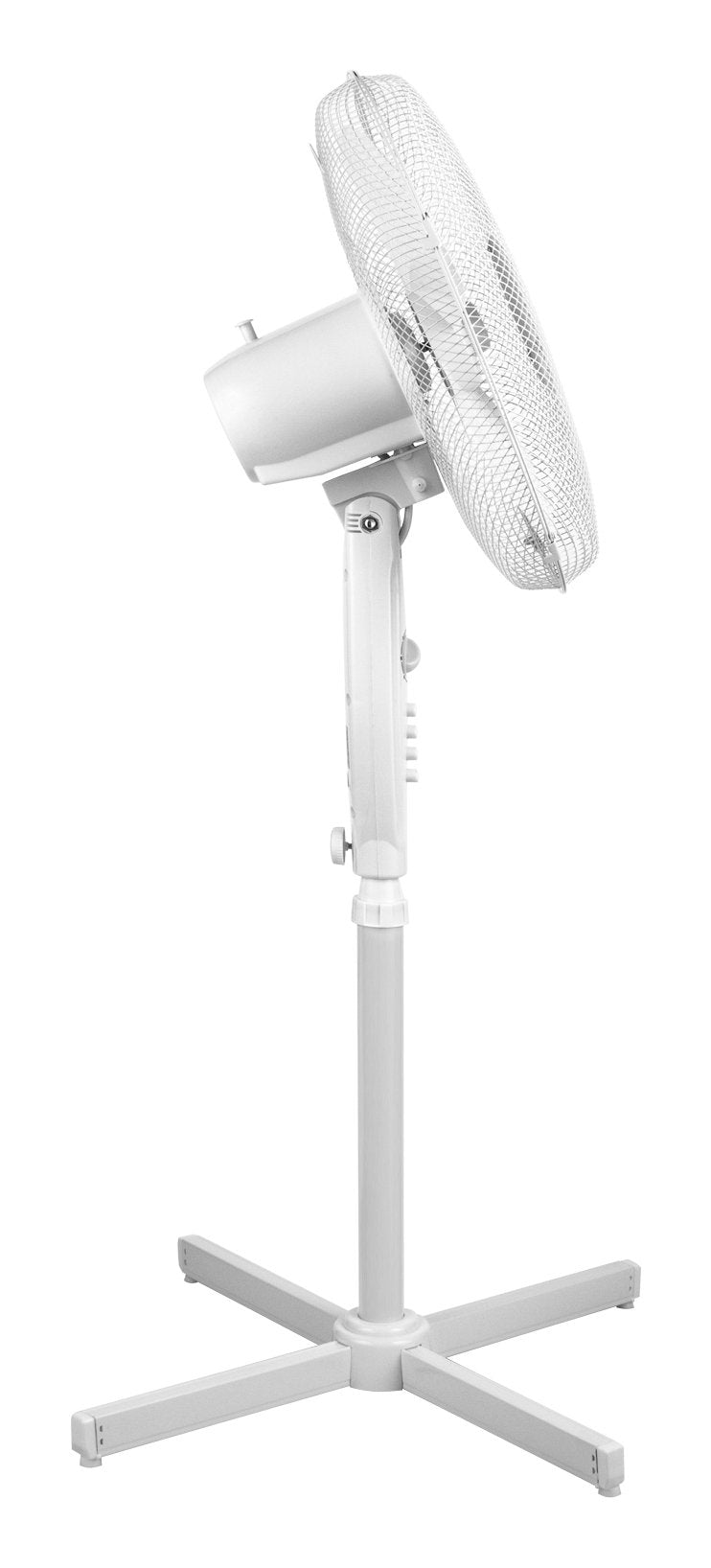 Ventilador De Pie Teesa Tsa8021 Con Temporizador, Blanco