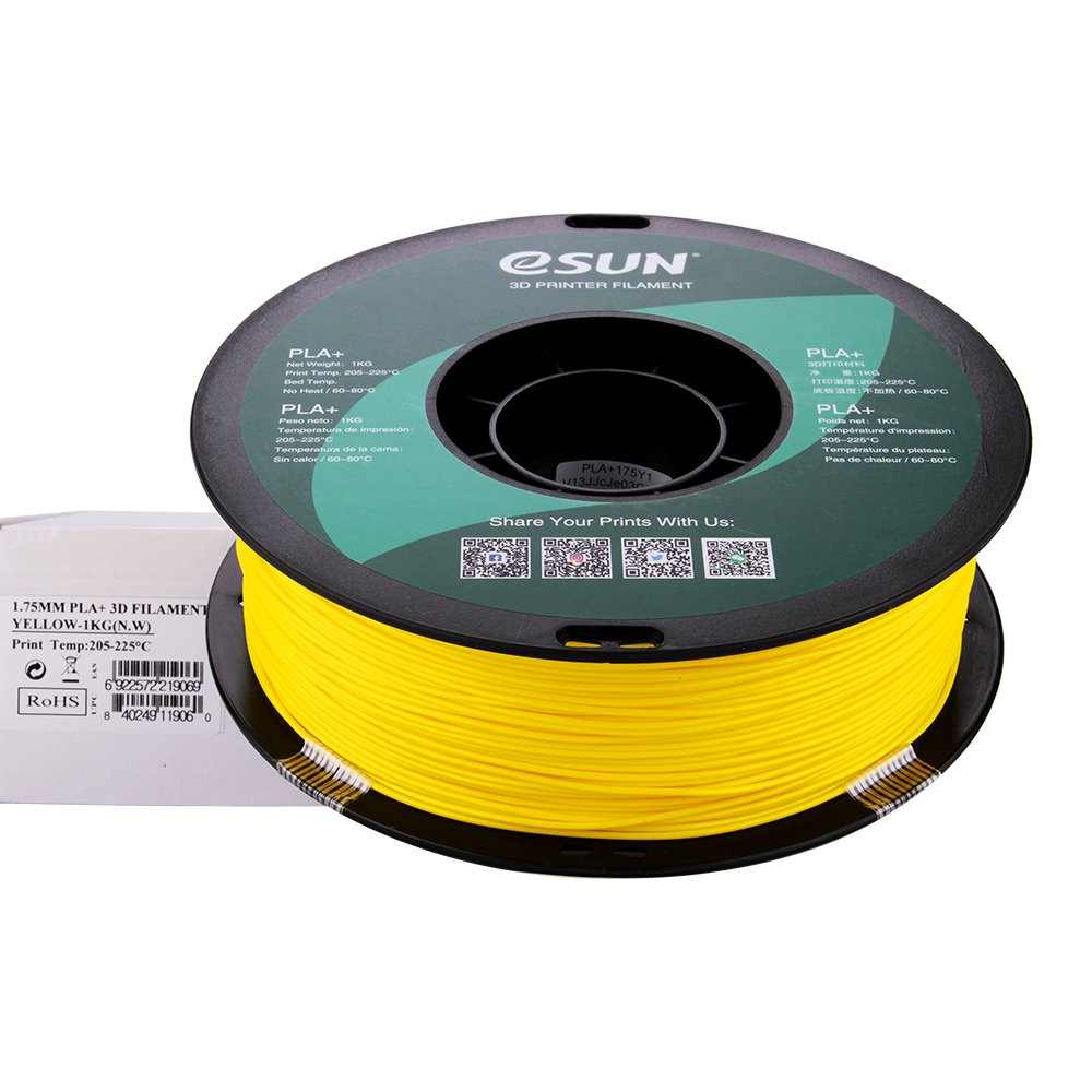Pla+ 1,75mm Amarillo 1kg