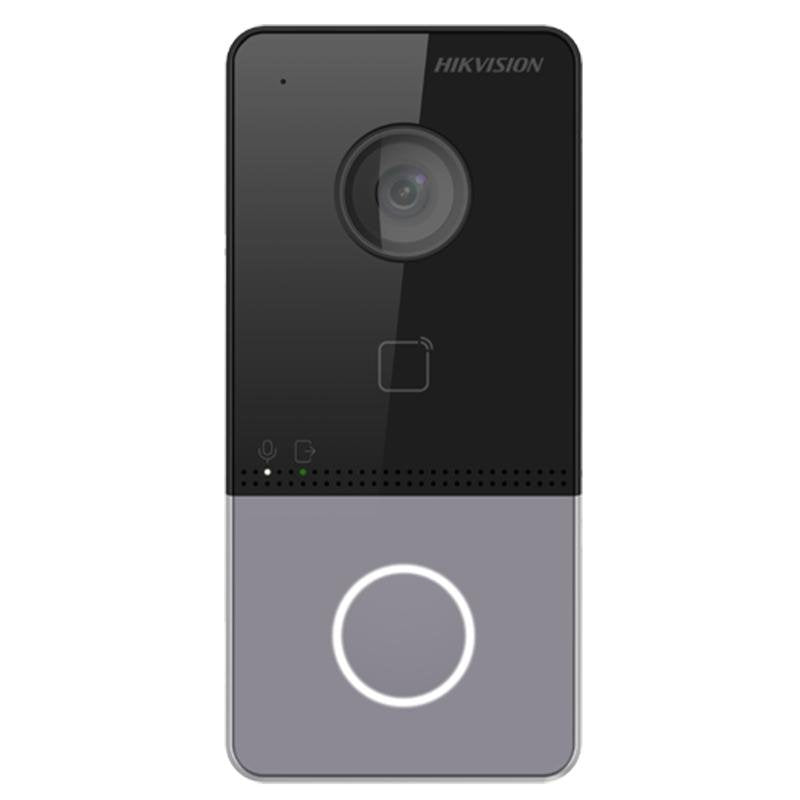 EAN 6931847110284 - Hikvision DS-KV6113-PE1(C)/EU sistema de intercomunicación de video 2 MP Negro, Gris imagen 1