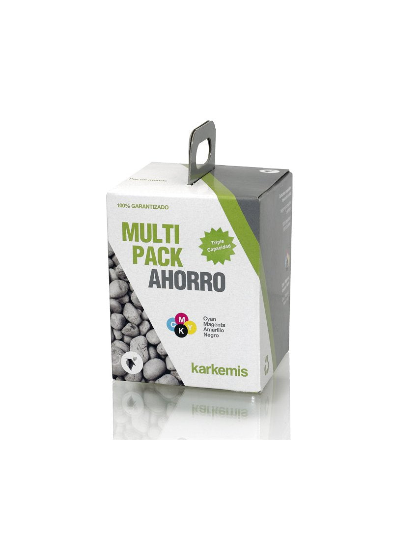 Cartucho De Tinta Reciclado Karkemis Epson T0711 T0712 T0713 T0714 Multipack Cian Magenta Amarillo Negro