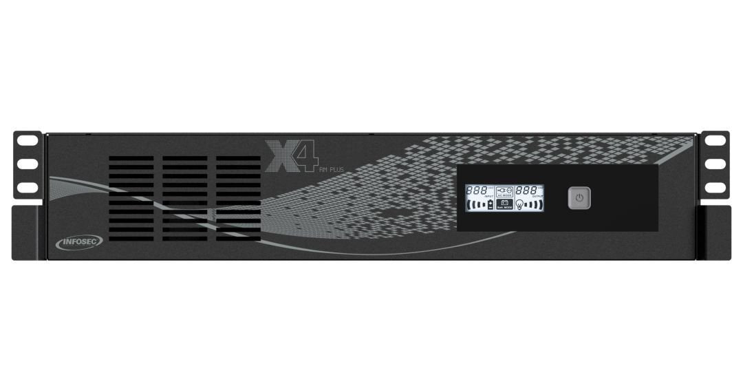 EAN 3700085660652 - Infosec X4 3000 RM Plus sistema de alimentación ininterrumpida (UPS) Línea interactiva 3 kVA 1800 W 10 sa imagen 1