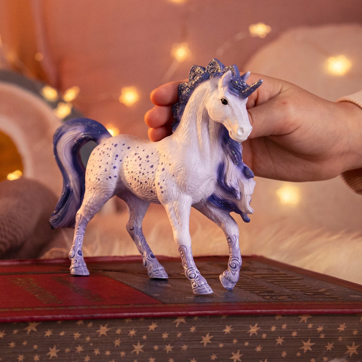 Schleich Bayala Cosmos Einhorn Hengst 70858