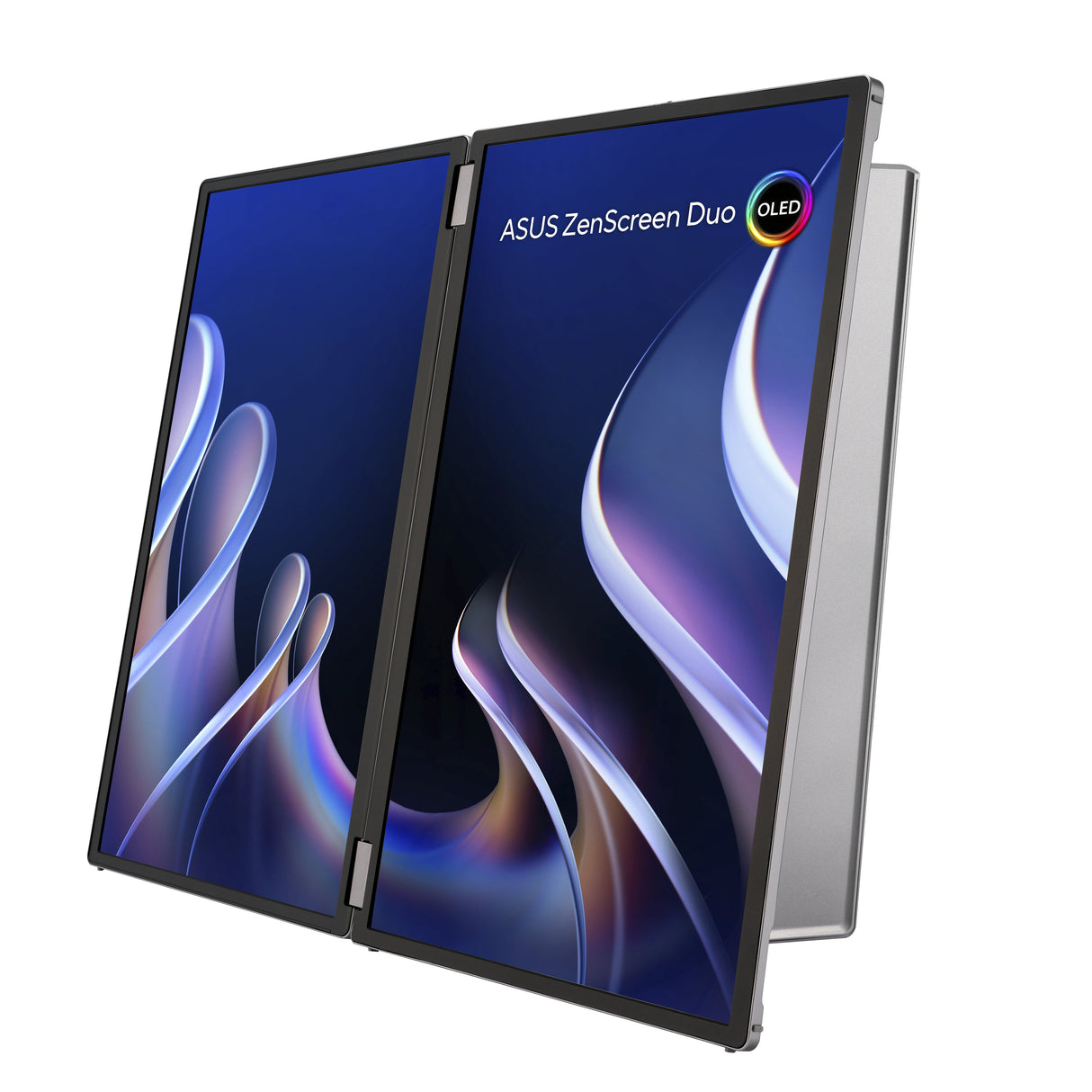 EAN 4711387721551 - ASUS ZenScreen Duo OLED MQ149CD pantalla para PC 35,6 cm (14") 1920 x 1200 Pixeles WUXGA Plata imagen 4
