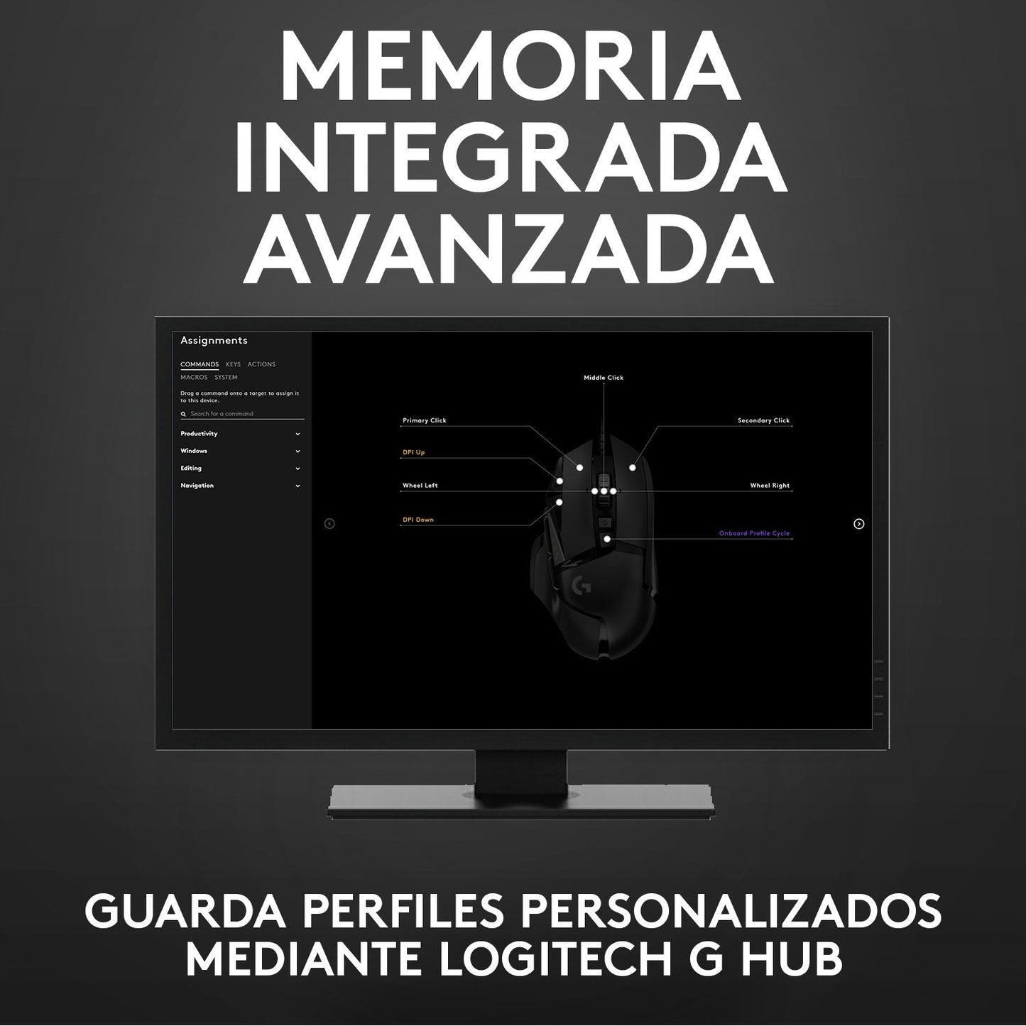 EAN 5099206080270 - Logitech G 910-005471 ratón Juego mano derecha USB tipo A Óptico 25600 DPI imagen 19