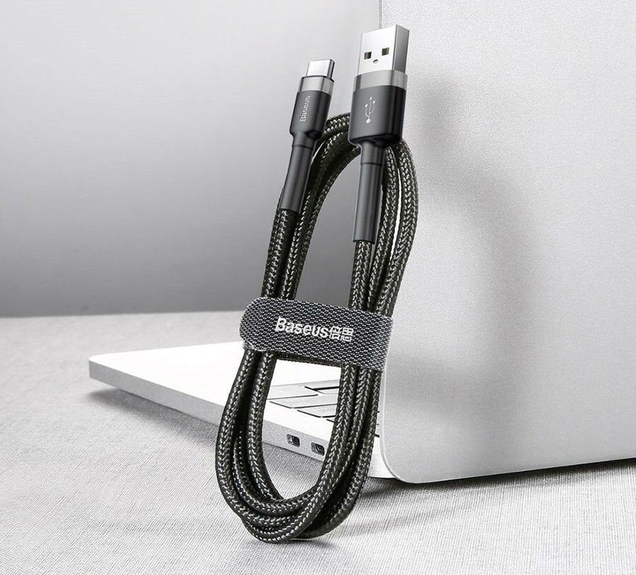 Baseus Cafule Cable Usb Usb 2.0 0,5 M Usb A Usb C Negro
