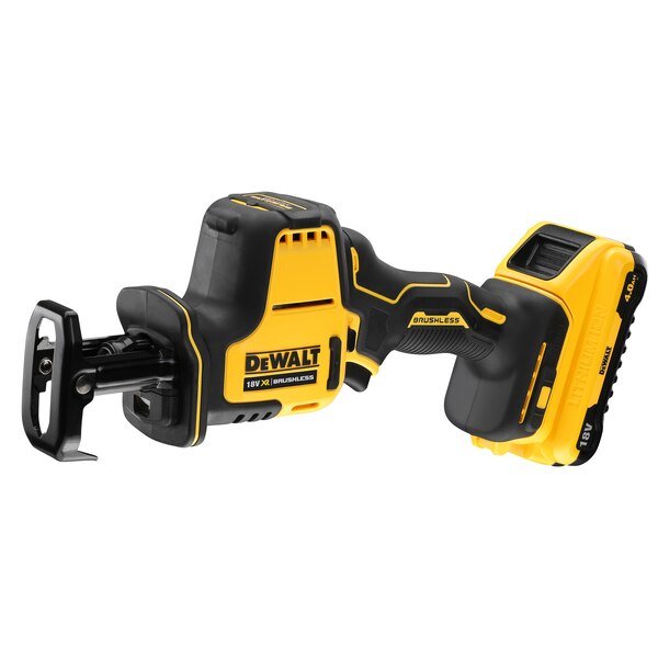 Sierra Dewalt Dcs369nt-Xj Recíproca 2800 Spm Negro, Amarillo