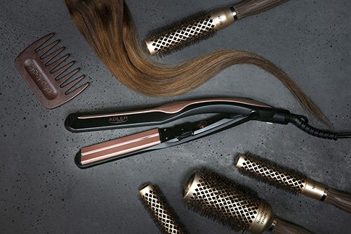 EAN 5902934831345 - Adler AD 2318 Utensilio de peinado Plancha de pelo Caliente Negro, Coral 120 W imagen 10