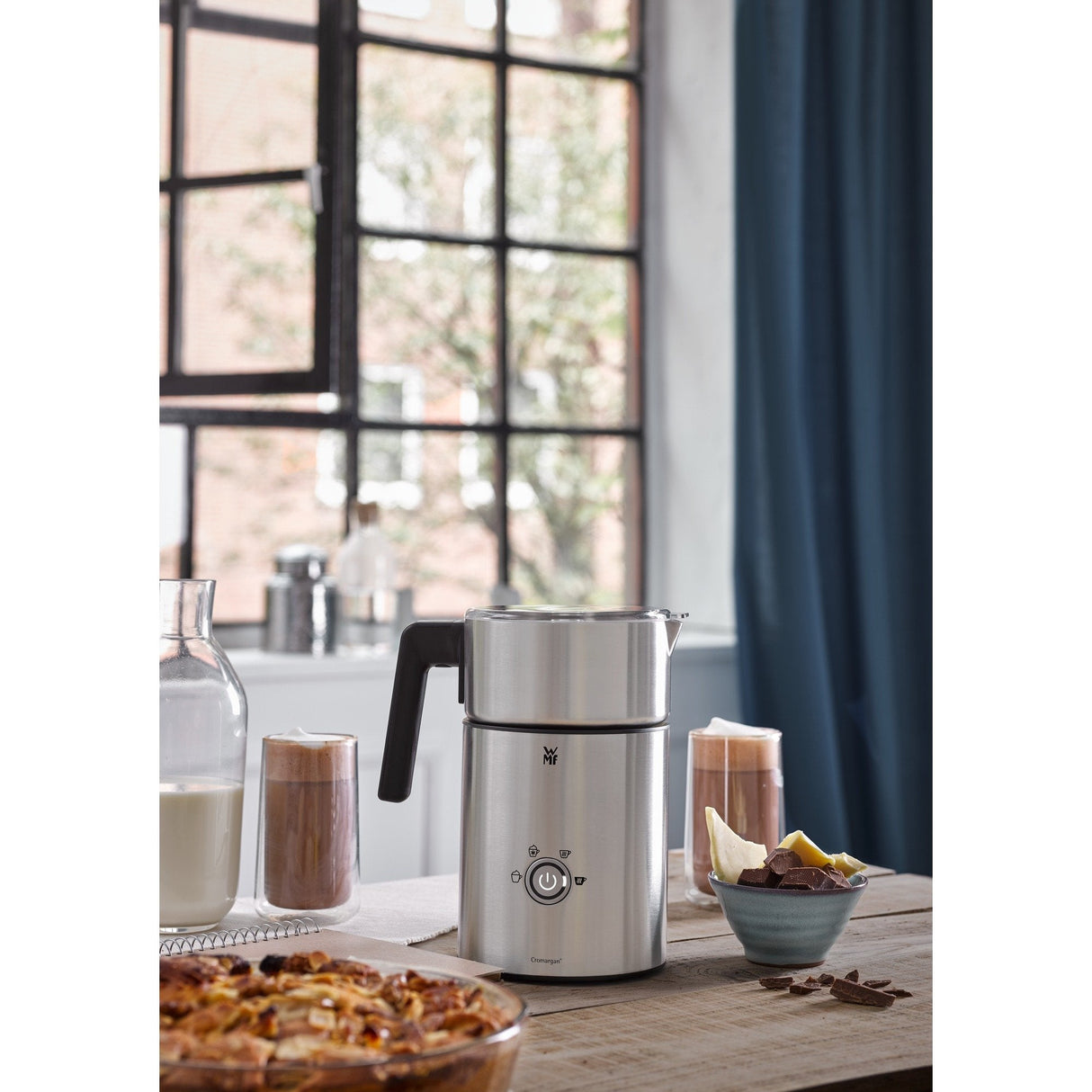 Wmf 413170011 Lono Milk & Choc Milchaufschäumer Elektrisch