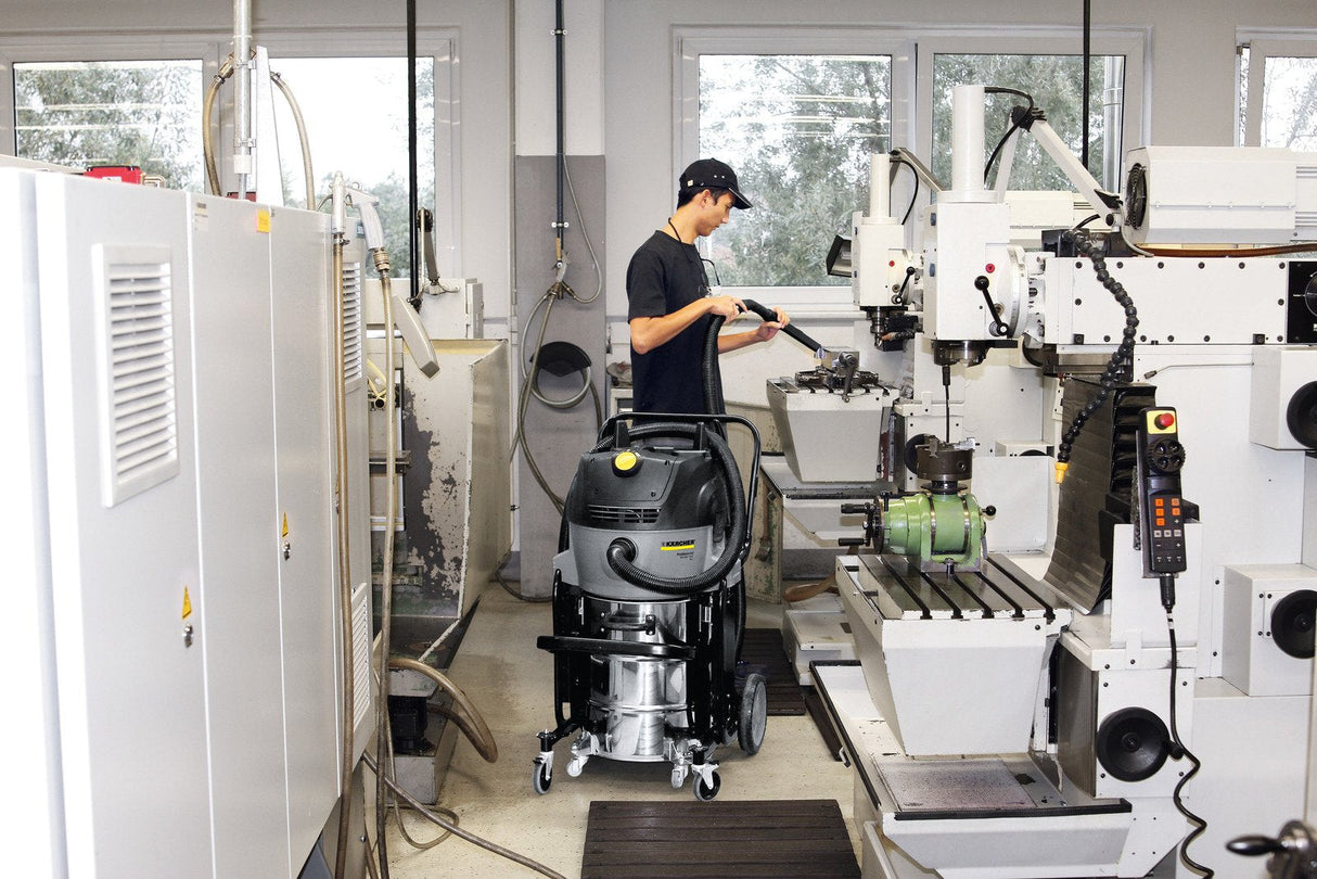 Kärcher Nt 55/2 Tact2 Me Negro, Gris, Acero Inoxidable 55 L 2760 W