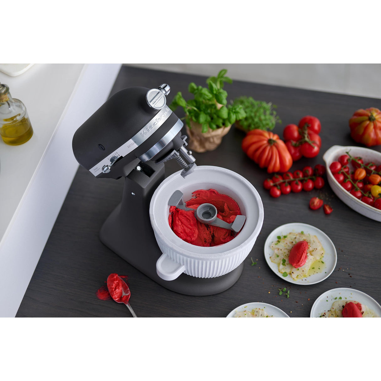 EAN 5413184905767 - KitchenAid Artisan 5KSM185PS Batidora de varillas 300 W Gris imagen 7