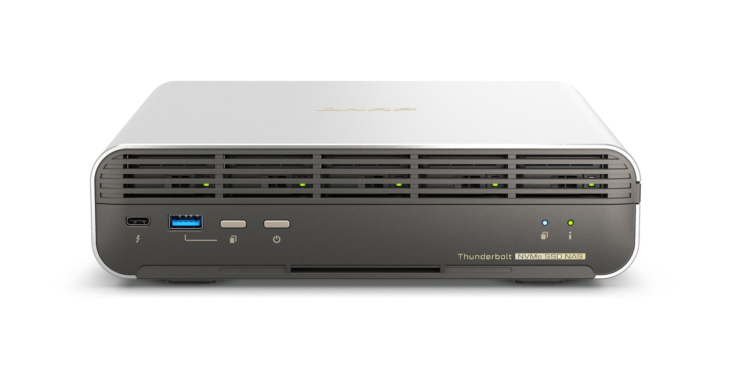 Qnap Ts-H3077afu-R5-32g Servidor De Almacenamiento Nas Bastidor (2u) Amd Ryzen 5 32 Gb Ddr5 Negro, Metálico