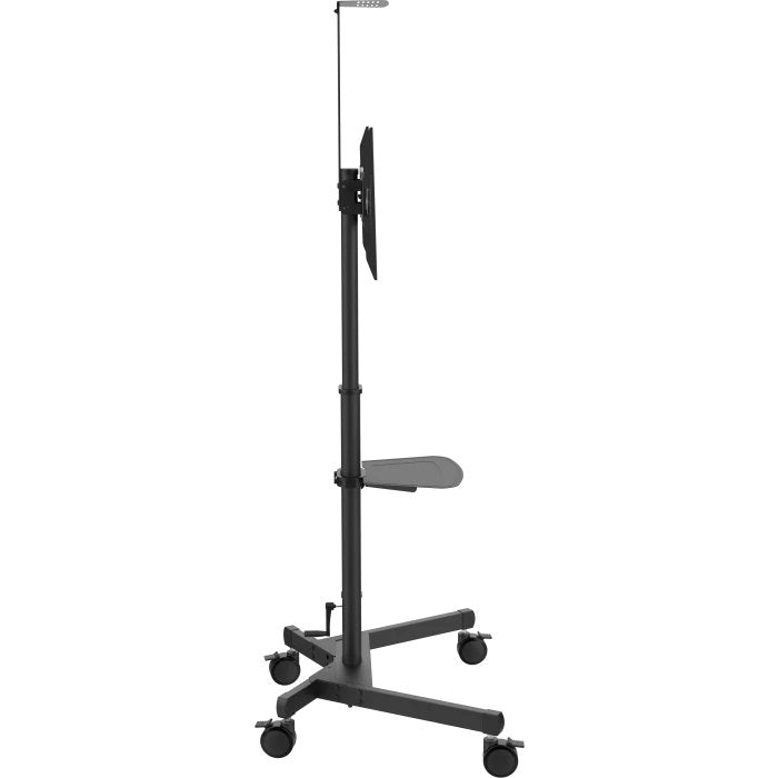 Soporte De Pie Para Pantalla De Visualización Profesional Garantía De Por Vida Construcción De Acero El Carrito Se Adapta A Pantallas De 31-80" Con Tamaños Vesa De Hasta 600 X 400 Gira De Vertical A Horizontal Manivela Ajusta La Altura Ajus