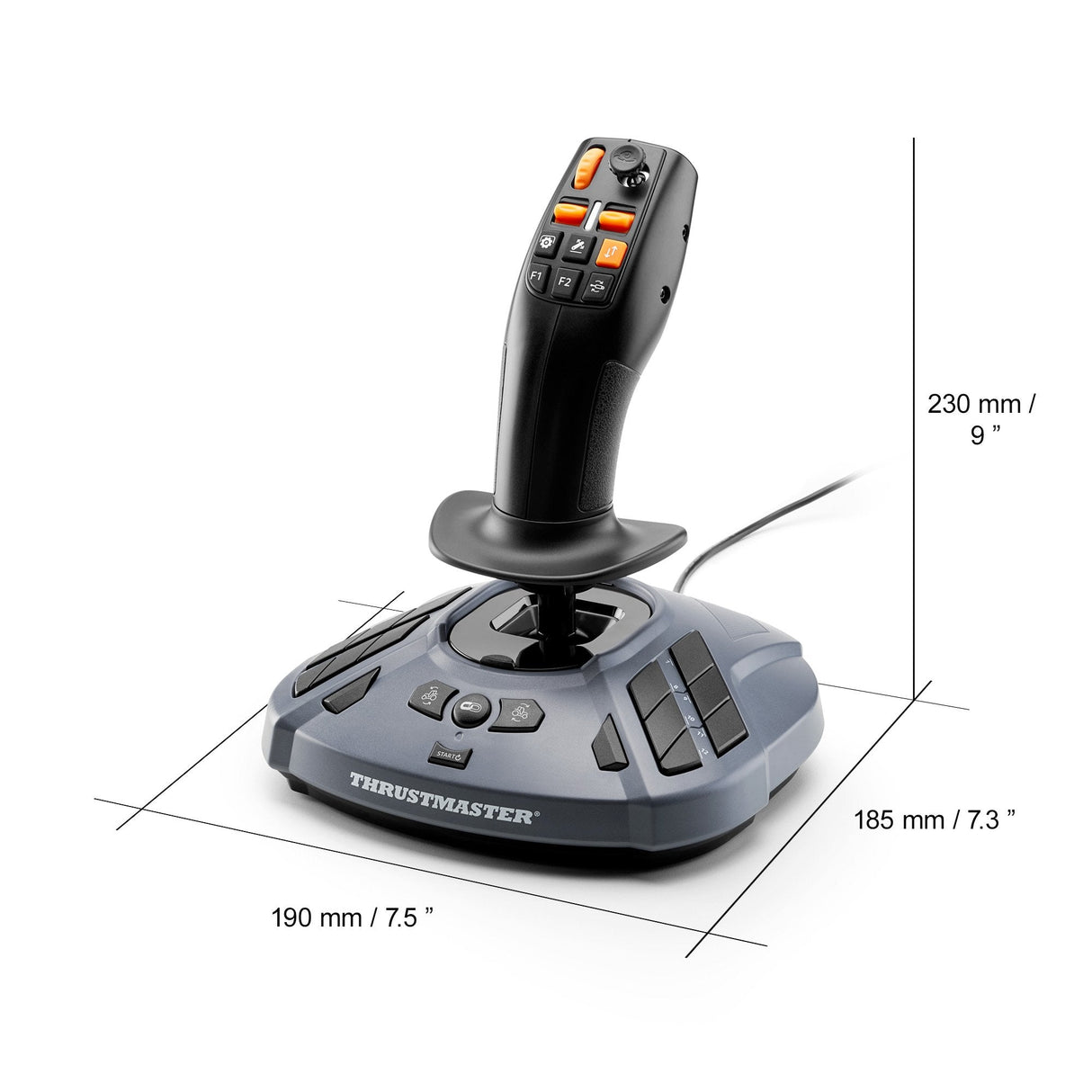 EAN 3362932916147 - Thrustmaster SimTask FarmStick Gris USB Palanca de mando Analógico/Digital PC imagen 4