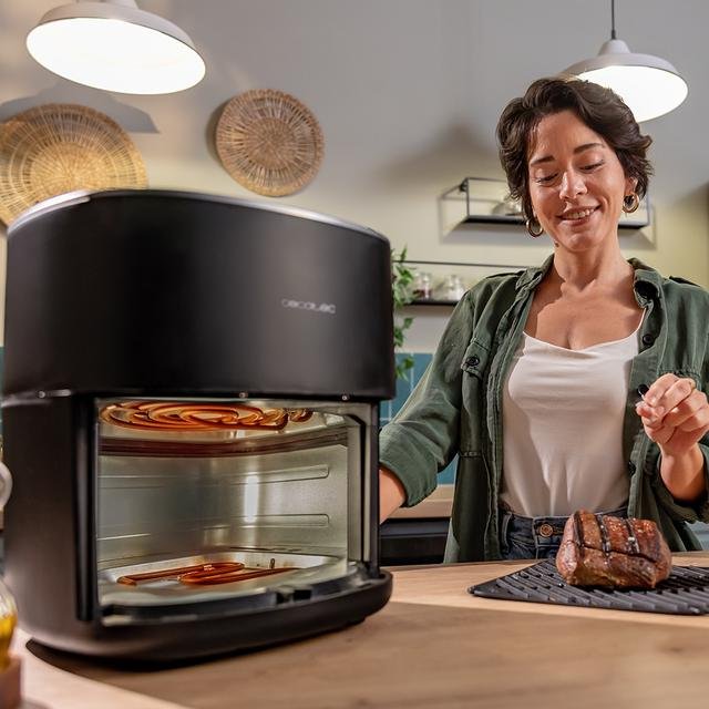 EAN 8435771915888 - Cecotec Cecofry&Grill Duoheat 6500 Sencillo 6,5 L Independiente 2200 W Freidora de aire caliente Negro imagen 8