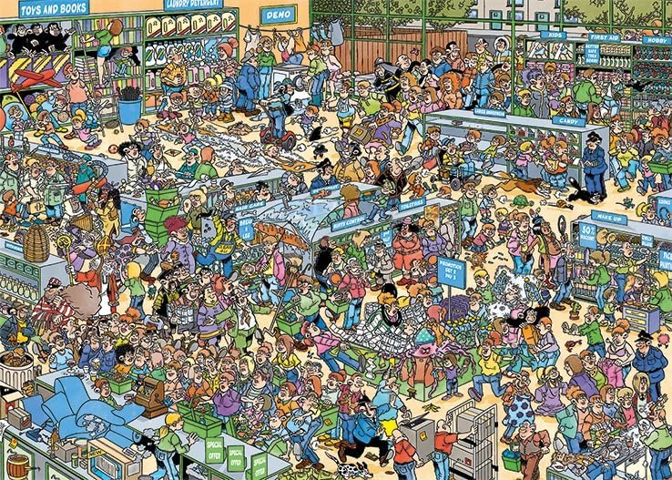 Jan Van Haasteren The Pharmacy Puzzle 1000 Pieza(S) Cómics