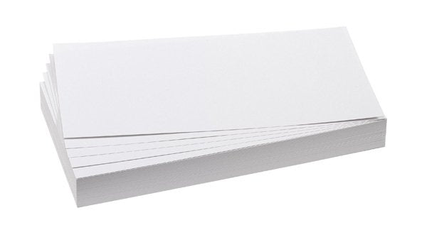 Franken Gmbh Franken - Moderationskarte - Rectangular - 9.5 X 20.5 Cm - Blanco (Paquete De 500)