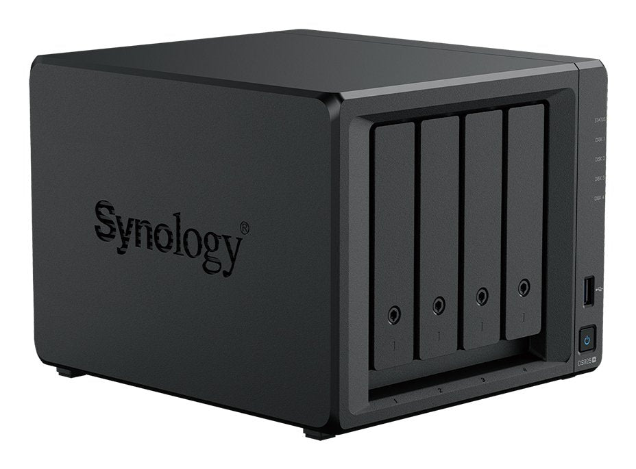 EAN 4711174726004 - Synology DiskStation DS925+ servidor de almacenamiento NAS Ryzen Embedded V1500B 4 GB DDR4 0 TB Negro imagen 7