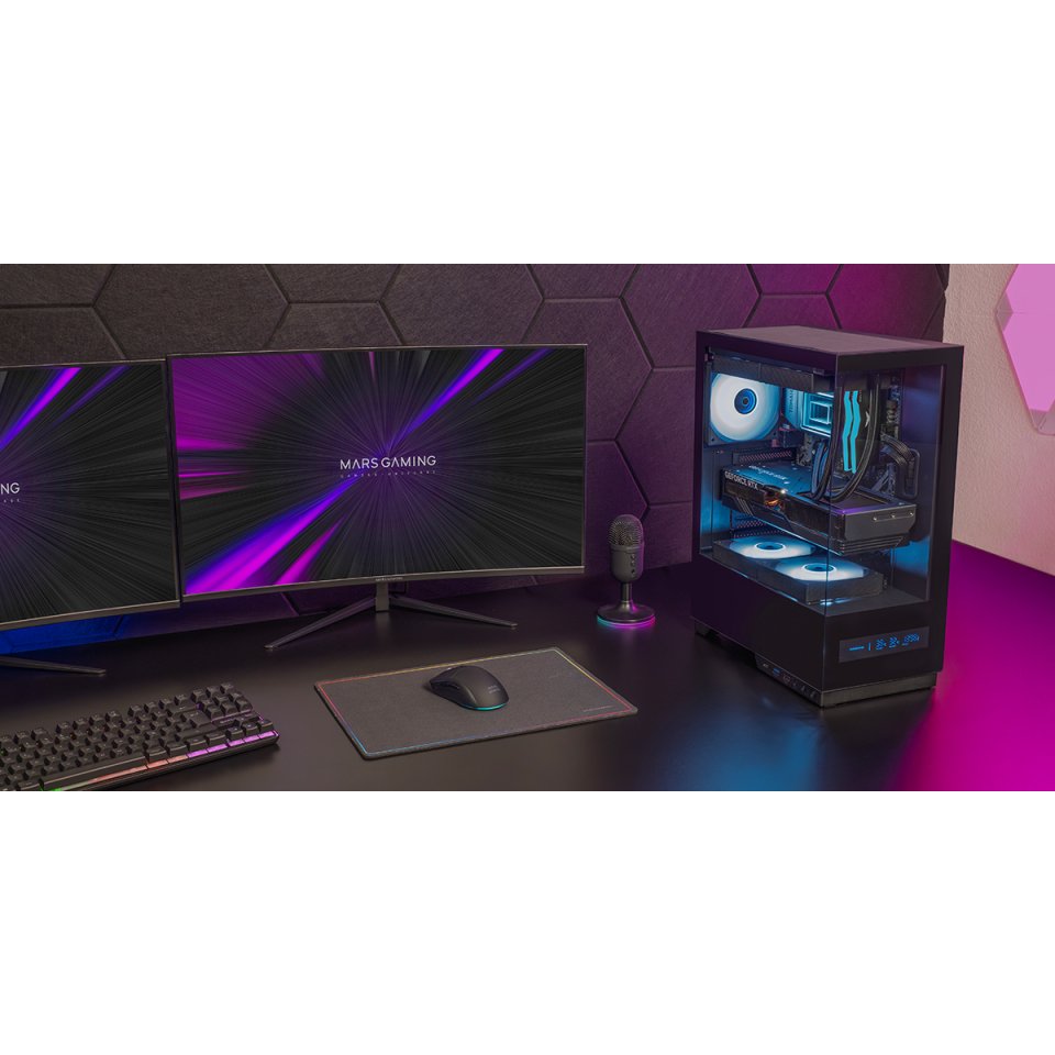 EAN 8435693113188 - Mars Gaming MC-PULSAR Midi Tower Negro imagen 6