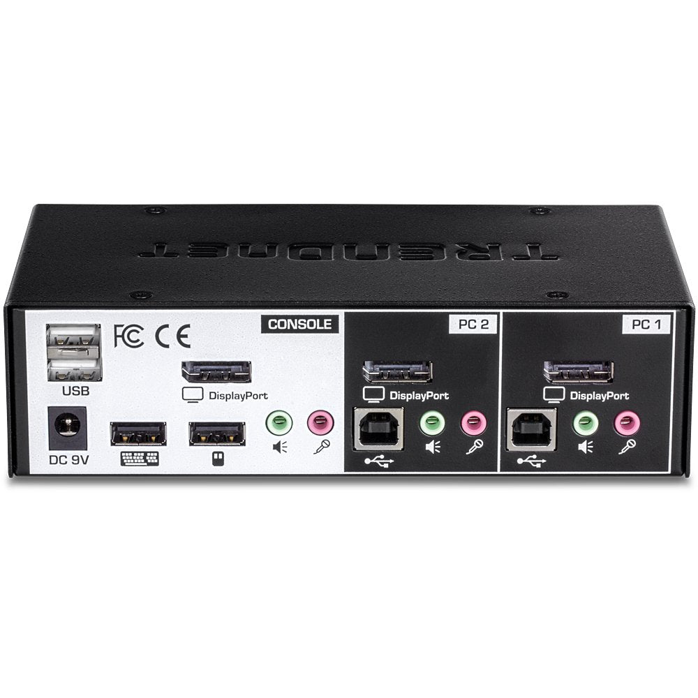 EAN 0710931170252 - Trendnet TK-241DP interruptor KVM Negro imagen 3