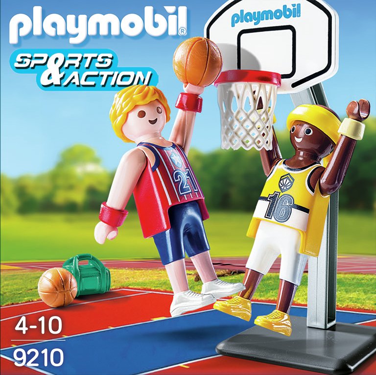 Jugadores Baloncesto Playmobil