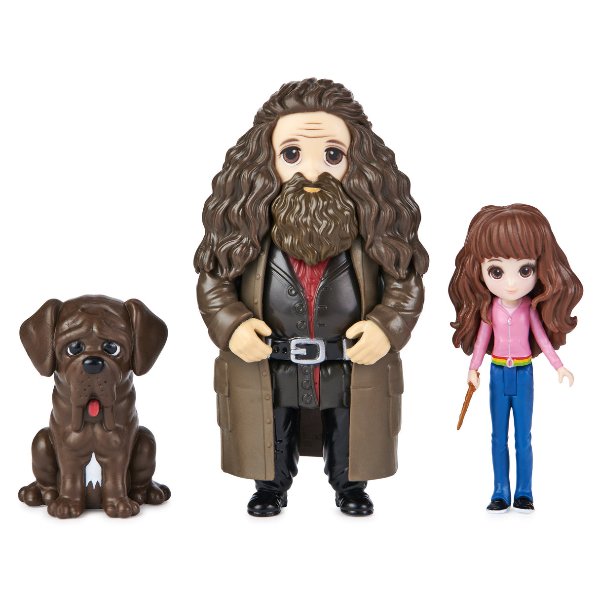 Spin Master Wizarding World Harry Potter - Friends Playset Con Figuras Coleccionables De Hermione Granger Y Rubeus Hagrid, Figura De Juego 6061833