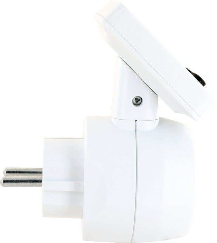 Schwaiger Stem1180 Medidor De Coste Energético Corriente Alterna Con Flex. Display, Blanco