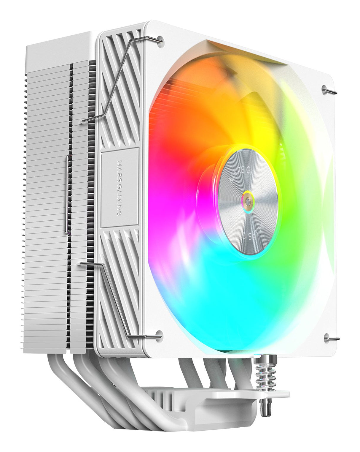 Ventilador Con Disipador Mars Gaming Mcpu-X5argb 12cm Blanco