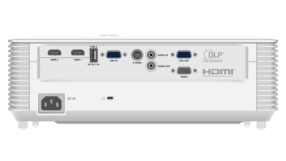 Proyector Screenplay Multimedia De Alcance Estándar 4000 Lúmenes Ansi Dlp Wuxga (1920x1200) 3d Blanco