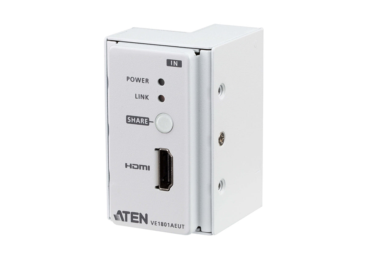 Aten Transmisor Encastrable (Eu) Hdmi Hdbaset-Lite Con Embellecedor Poh