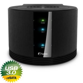 Fantec Sq-X2ru3e 2x 3,5 Gehäuse (Das)
